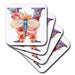 image of set of 8 Ceramic Tile Coasters