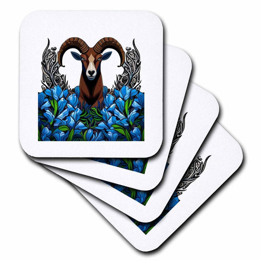 image of set of 4 Coasters - Soft