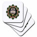 image of set of 8 Ceramic Tile Coasters