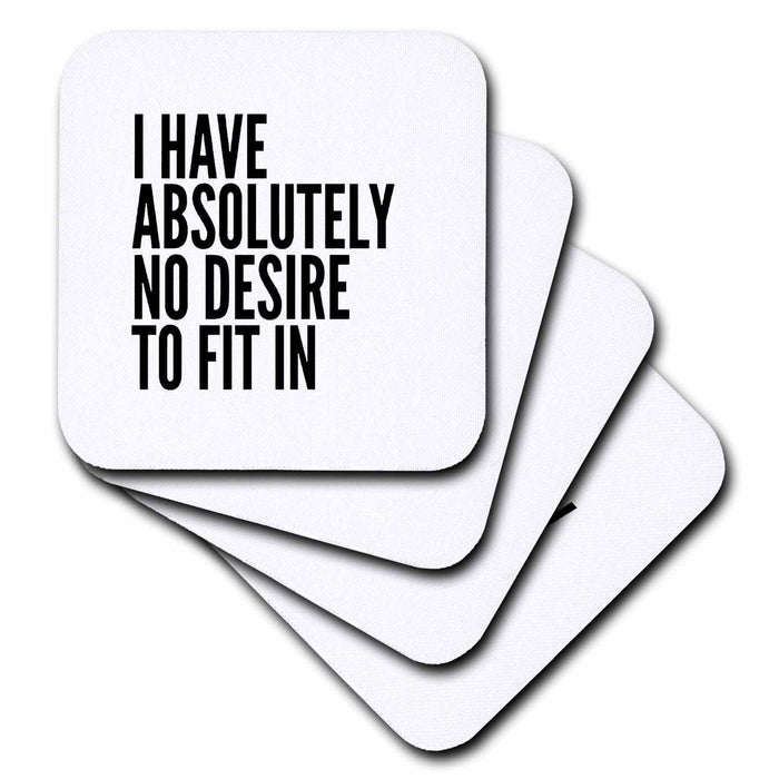 image of set of 4 Coasters - Soft