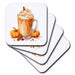 image of set of 4 Ceramic Tile Coasters