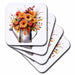 image of set of 4 Ceramic Tile Coasters