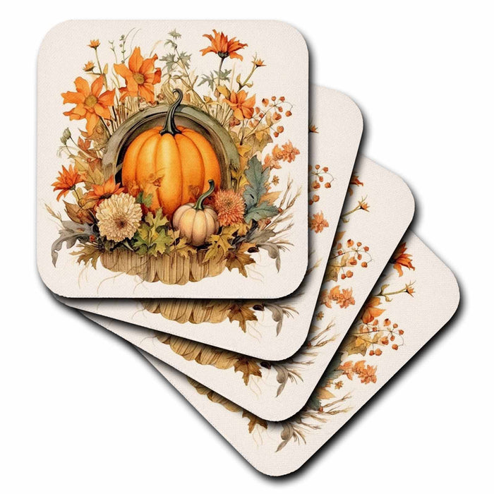 image of set of 8 Ceramic Tile Coasters