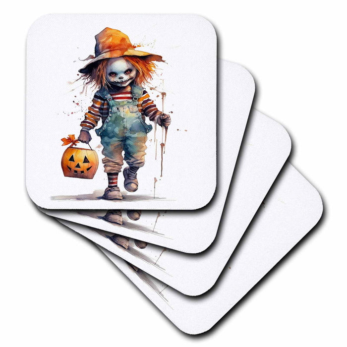 image of set of 8 Ceramic Tile Coasters