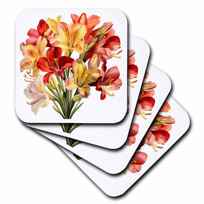 image of set of 8 Ceramic Tile Coasters