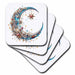 image of set of 4 Ceramic Tile Coasters