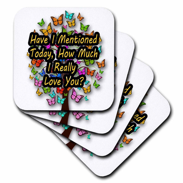 image of set of 8 Ceramic Tile Coasters