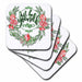 image of set of 4 Ceramic Tile Coasters