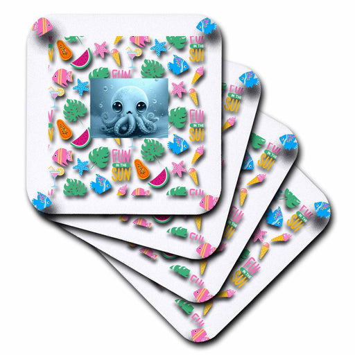 image of set of 4 Coasters - Soft