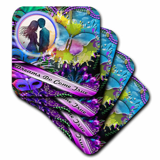 image of set of 4 Coasters - Soft