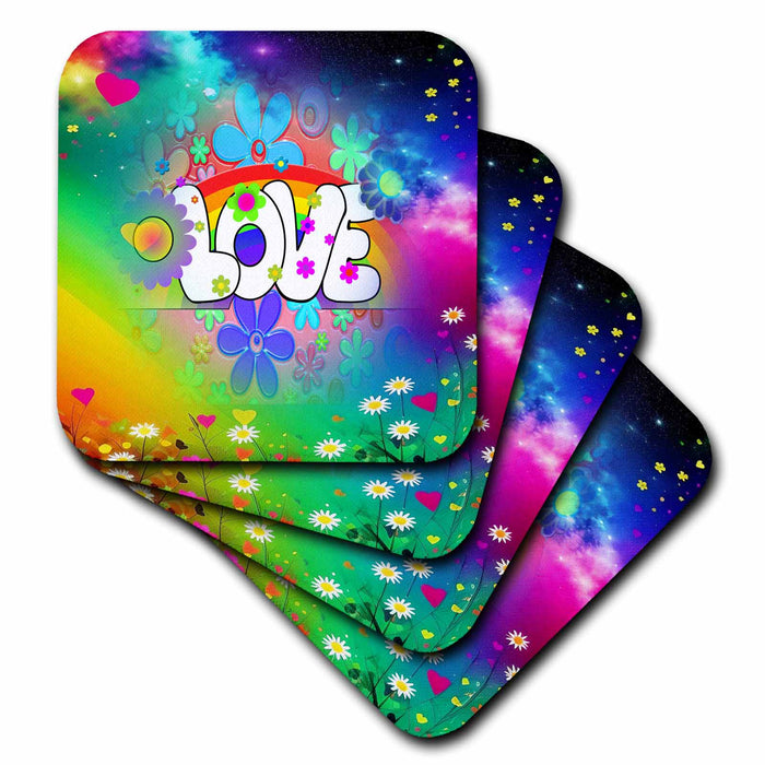 image of set of 4 Coasters - Soft