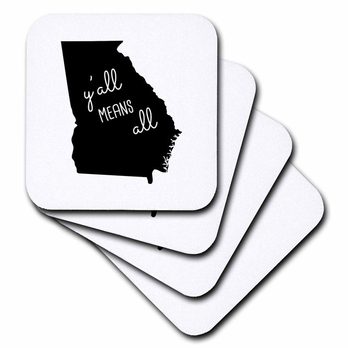 image of set of 4 Ceramic Tile Coasters