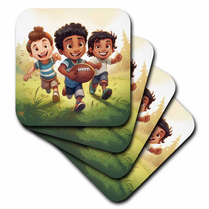 image of set of 4 Coasters - Soft