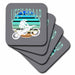 image of set of 8 Ceramic Tile Coasters