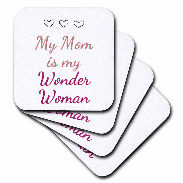 image of set of 4 Coasters - Soft