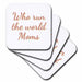 image of set of 8 Coasters - Soft