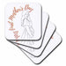 image of set of 8 Ceramic Tile Coasters