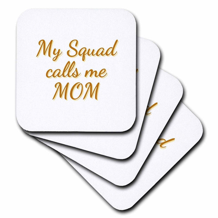 image of set of 4 Coasters - Soft