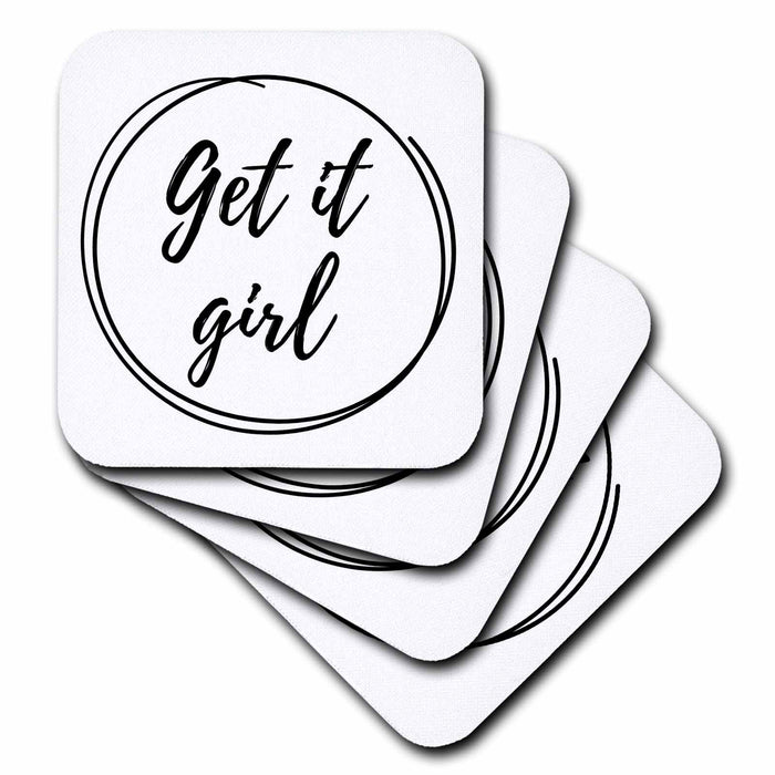 image of set of 4 Coasters - Soft