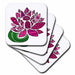 image of set of 8 Ceramic Tile Coasters