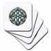 image of set of 4 Ceramic Tile Coasters