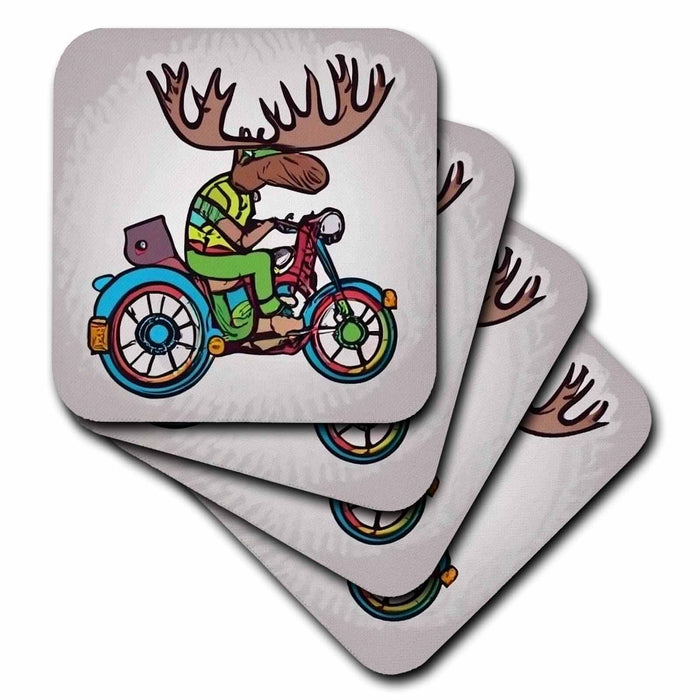 image of set of 8 Ceramic Tile Coasters