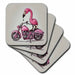 image of set of 8 Ceramic Tile Coasters