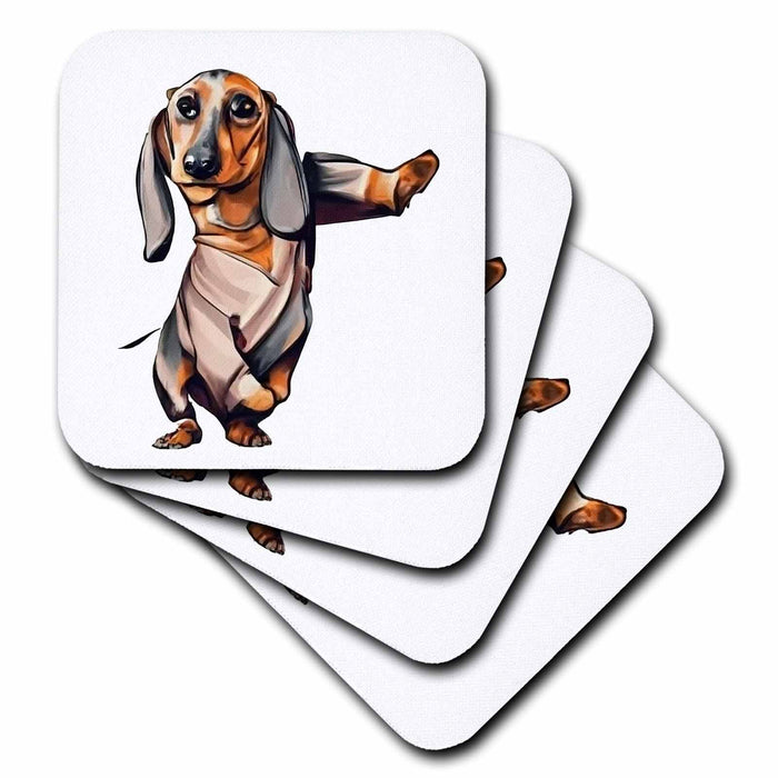 image of set of 8 Ceramic Tile Coasters