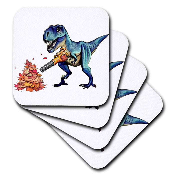 image of set of 4 Ceramic Tile Coasters