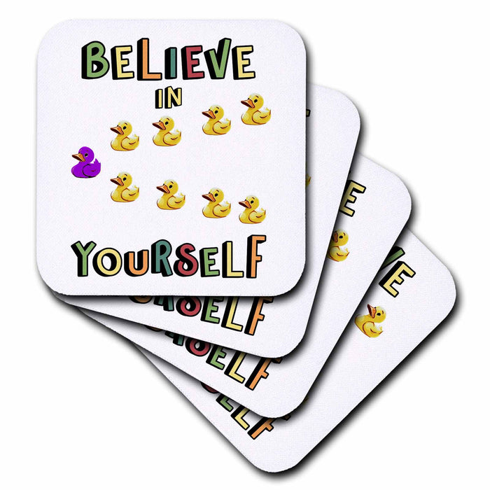 image of set of 4 Ceramic Tile Coasters