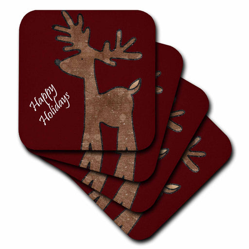 image of set of 4 Coasters - Soft