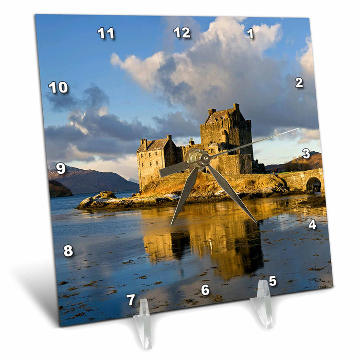 Desk Clock - Eilean Donan Castle. Images