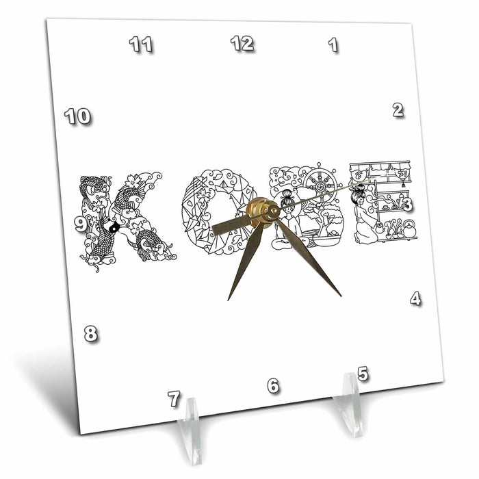 image of 6x6 Desk Clock