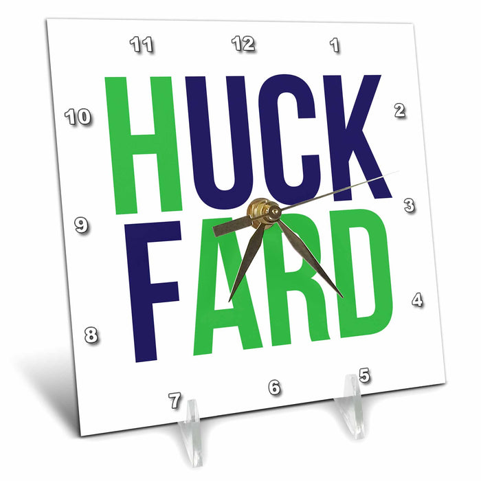 Desk Clock - HUCK FARD COLOR Word Scramble