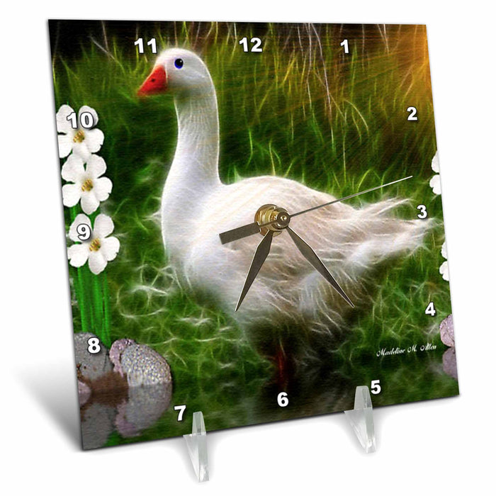 Desk Clock - Mother Goose Wildlife Designs