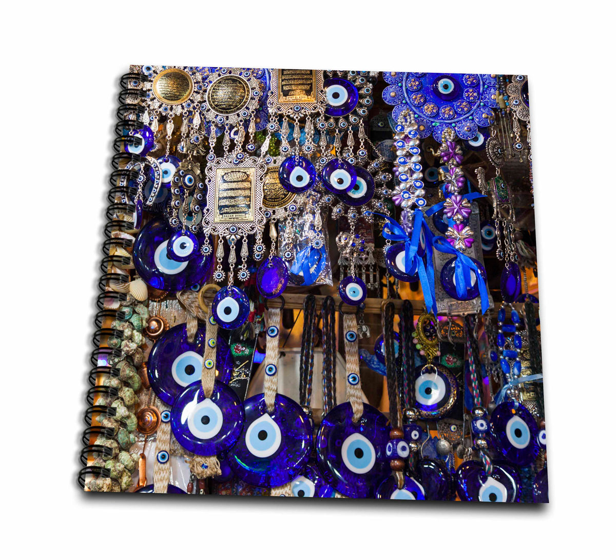 3dRose Danita Delimont - Markets - Central Iran, Shiraz, Bazar E Vakil Market, Traditional Evil Eye wards - Drawing Book