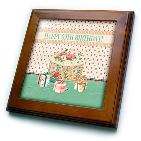 image of 8x8 Framed Tile