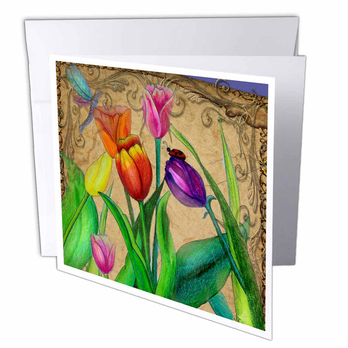 image of 6 Greeting Cards with envelopes