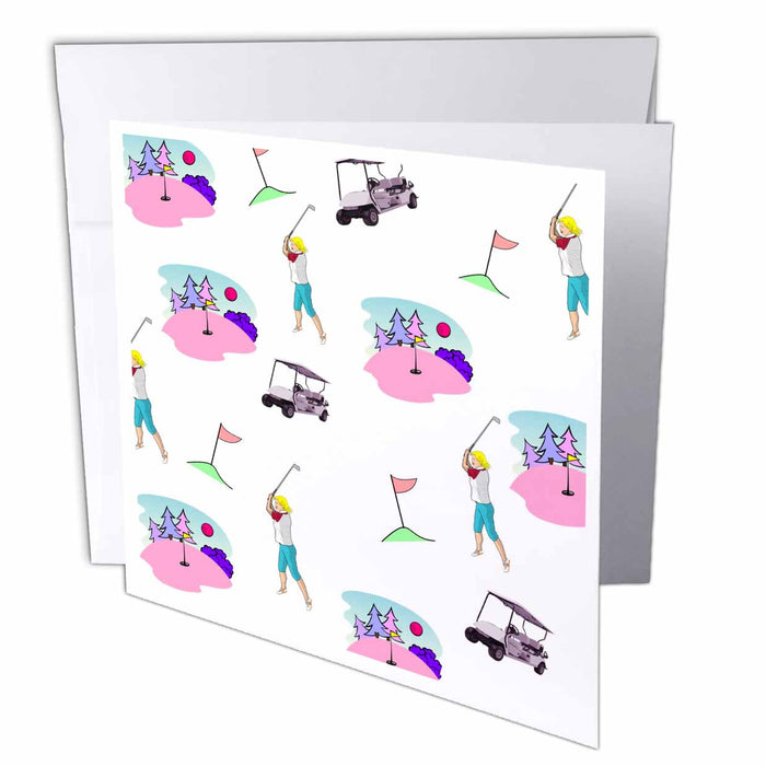 image of 1 Greeting Card with envelope