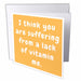 image of 1 Greeting Card with envelope