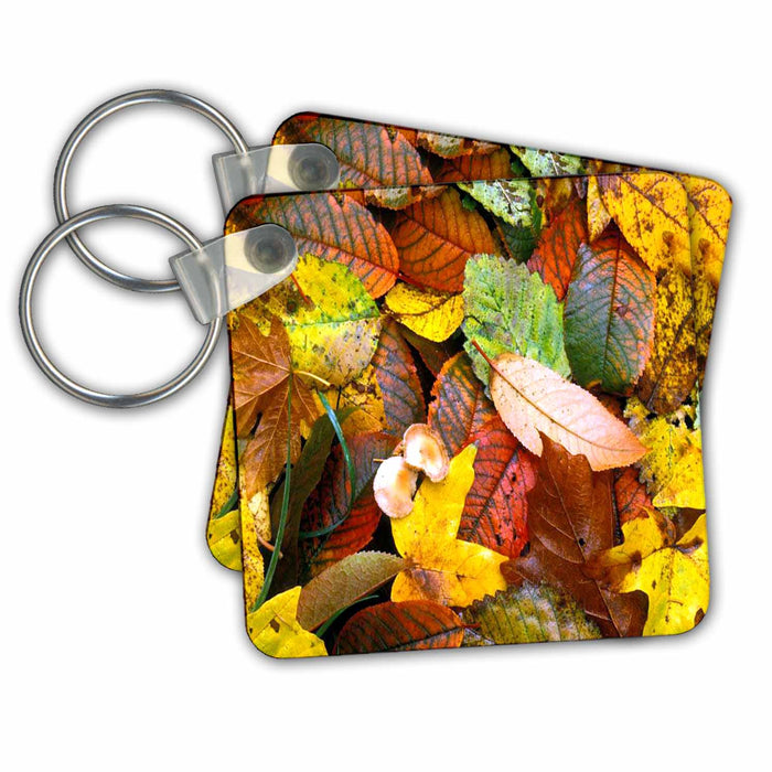 Key Chain - Fall Leaves