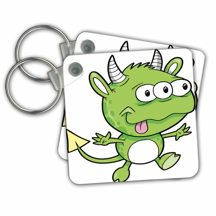 image of set of 4 Key Chains