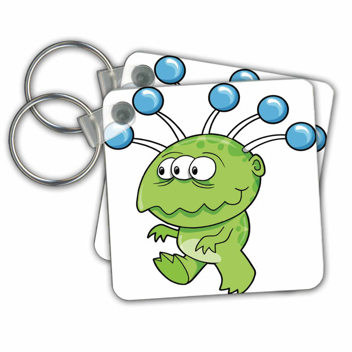 image of set of 4 Key Chains