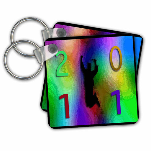 image of set of 2 Key Chains