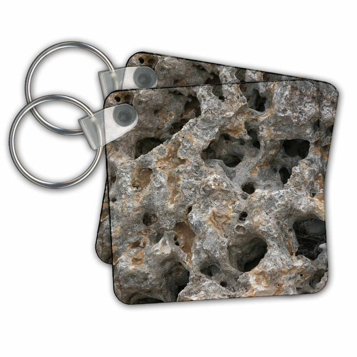 Key Chain - Florida Holey Rock Limestone Caves Florida