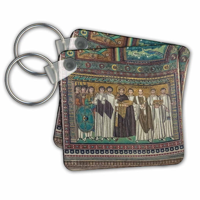 Key Chain - Italy, Ravenna, Basilica of San Vitale Mosaic Italy