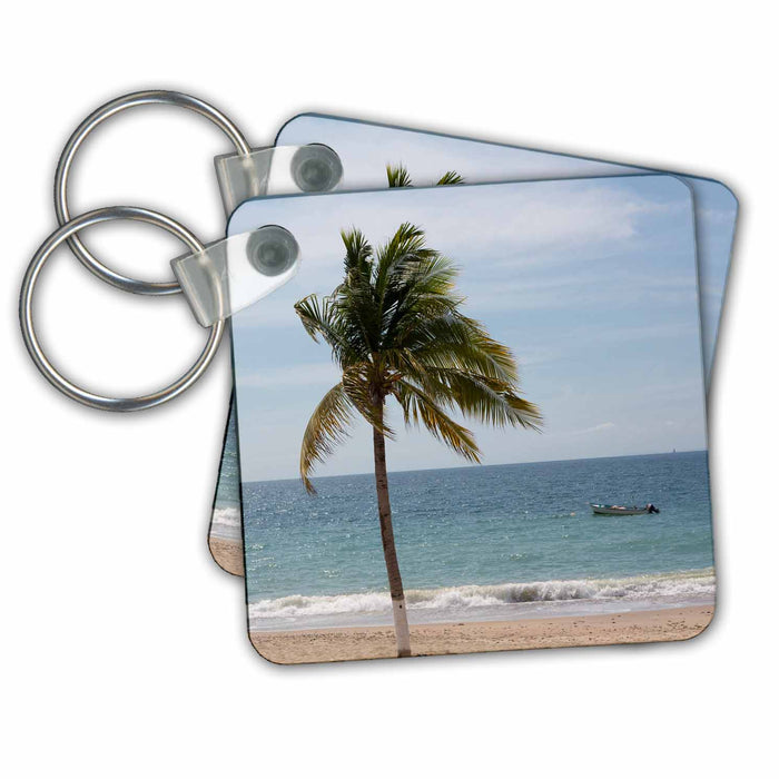 Key Chain - The Malecon, Puerto Vallarta, Jalisco, Mexico Trees