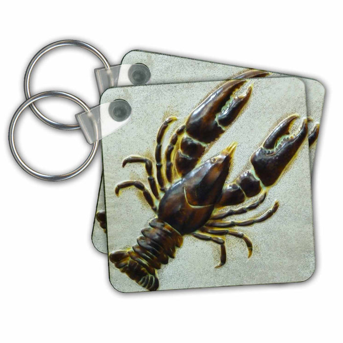 Key Chain - Lobster Relief Decorative