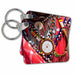 image of set of 6 Key Chains