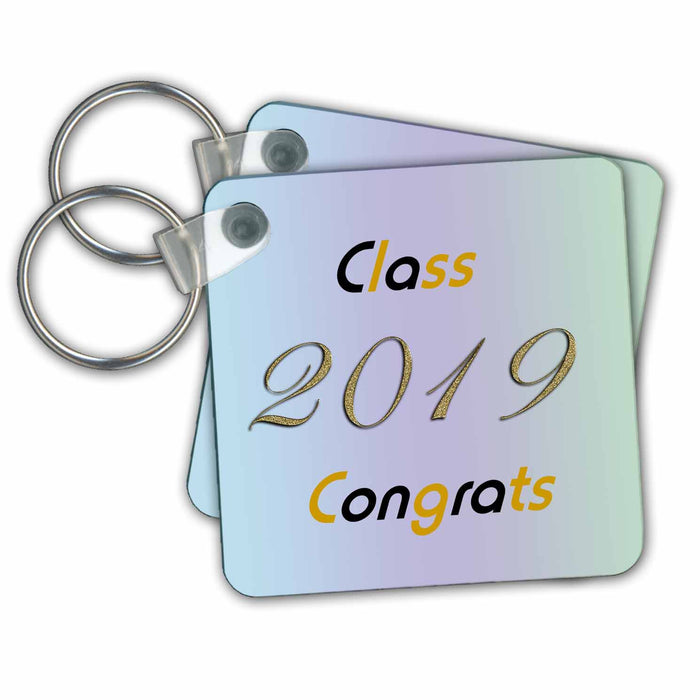 image of set of 4 Key Chains